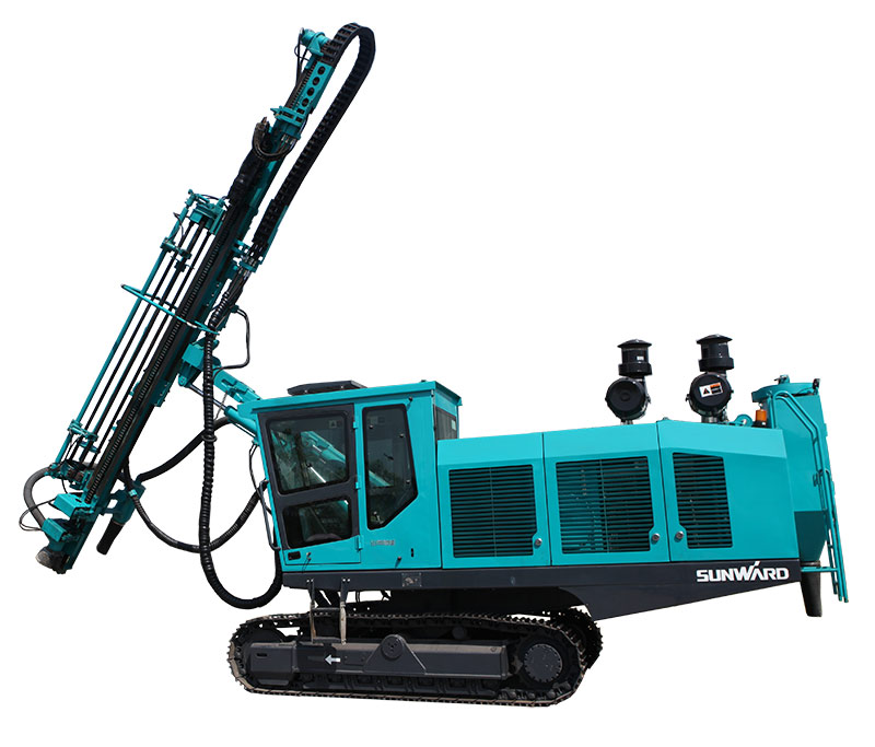 尊龙凯时ag智能全液压钻车乐成入选2016年度湖南省百项重点新产品