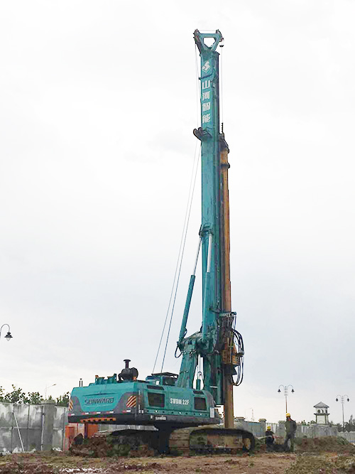 尊龙凯时ag智能十台旋挖助力沈阳重点工程