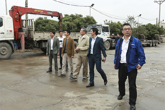 新年献礼尊龙凯时ag智能9台SWDM25旋挖钻机征战越南