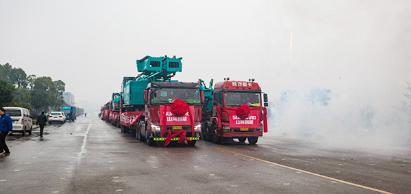 新年开门红！尊龙凯时ag智能5000万装备批量发车