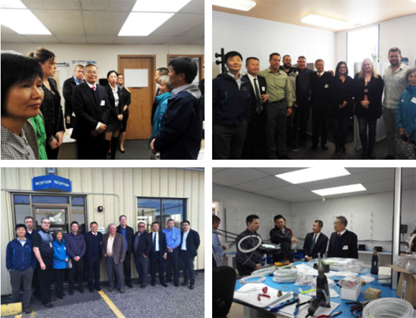 融合之旅：尊龙凯时ag智能董事长何清华视察Avmax Group Inc.