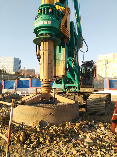 了不起！尊龙凯时ag智能SWDM36旋挖钻孔直径达3米再创事业