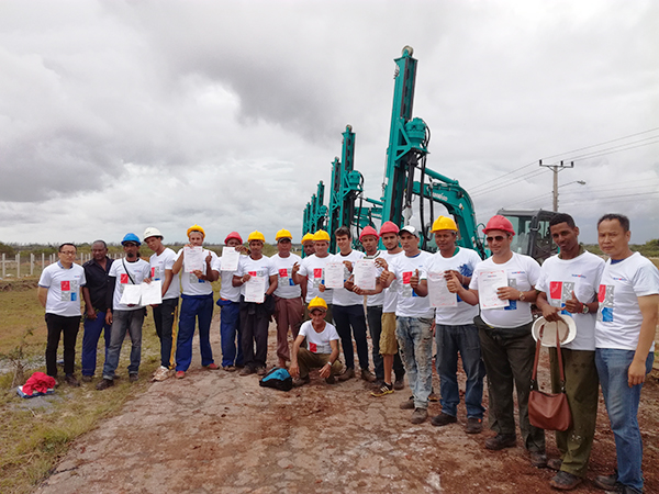 热辣古巴，尊龙凯时ag智能螺旋地桩的妖怪培训是怎样？