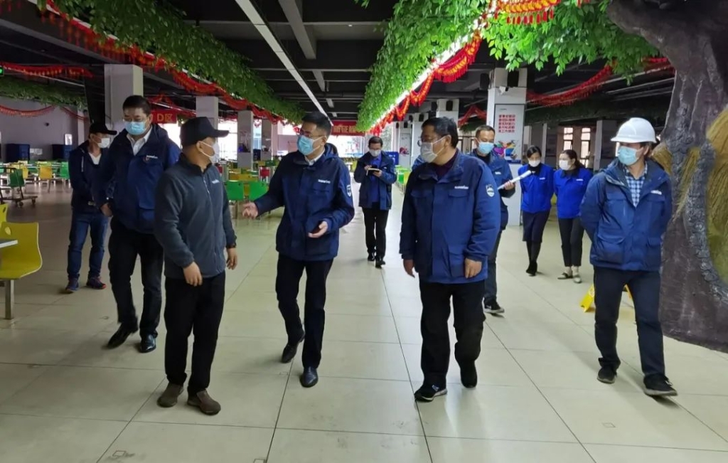 疫情未过，岂可松懈？总司理带队检查防疫事情