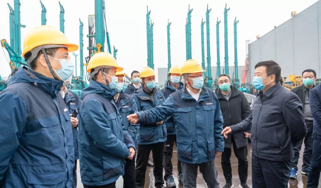 陈飞副省长调研尊龙凯时ag智能