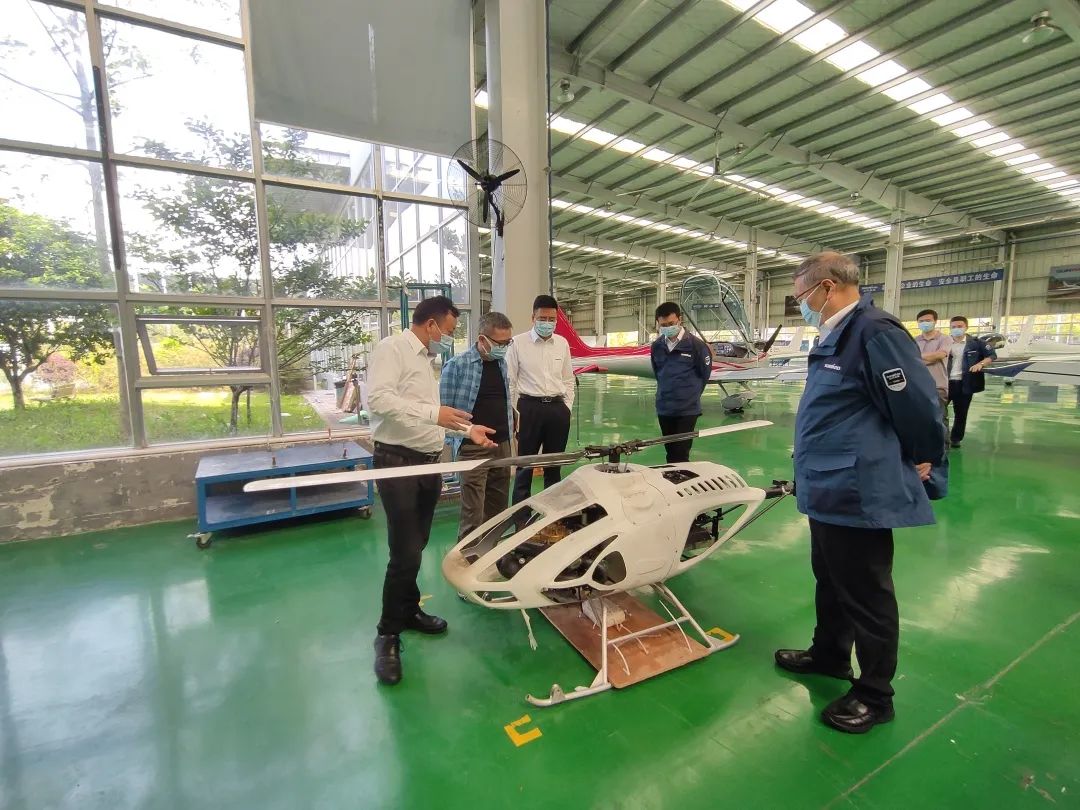 广州工控总司理张伟涛调研尊龙凯时ag航空