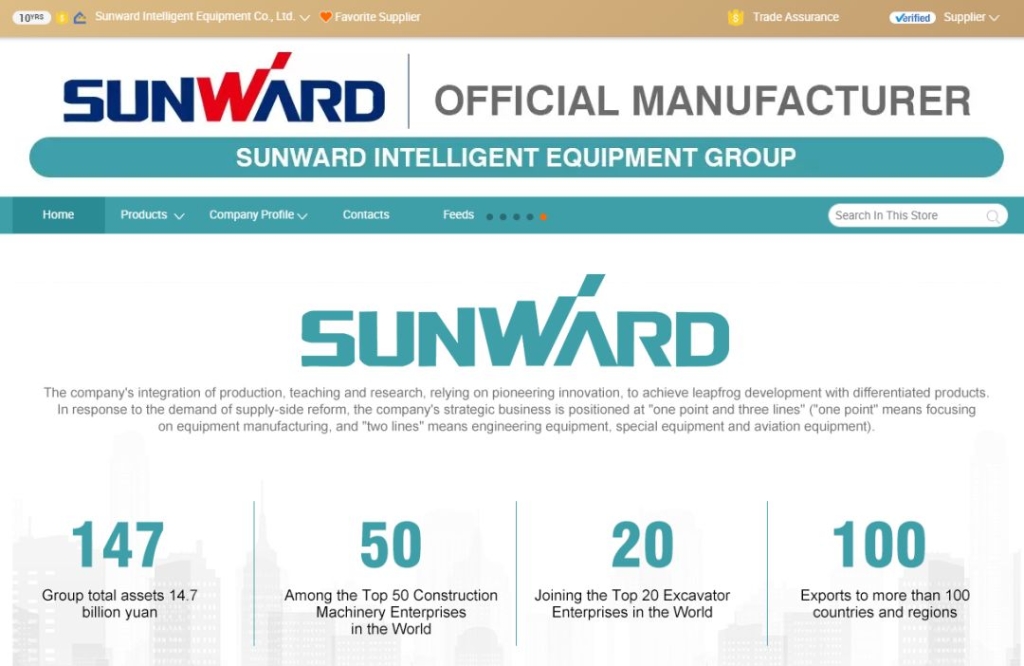 国际电商助力尊龙凯时ag多款挖掘机远销瑞典