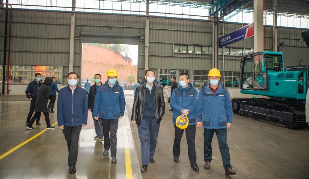 文树勋来司调研复工复产和疫情防控事情