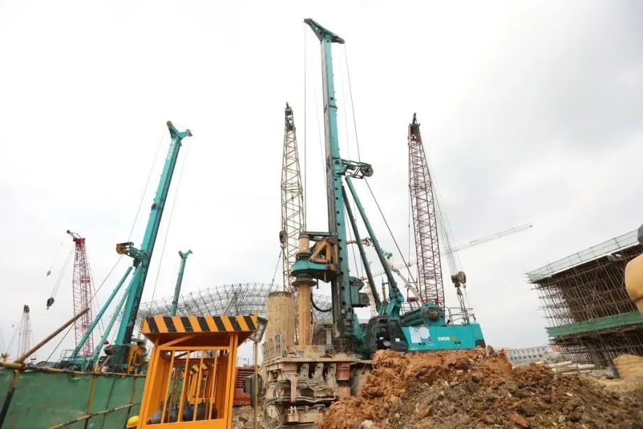 570天420根桩！尊龙凯时ag机群惊艳贵阳机场扩建工程