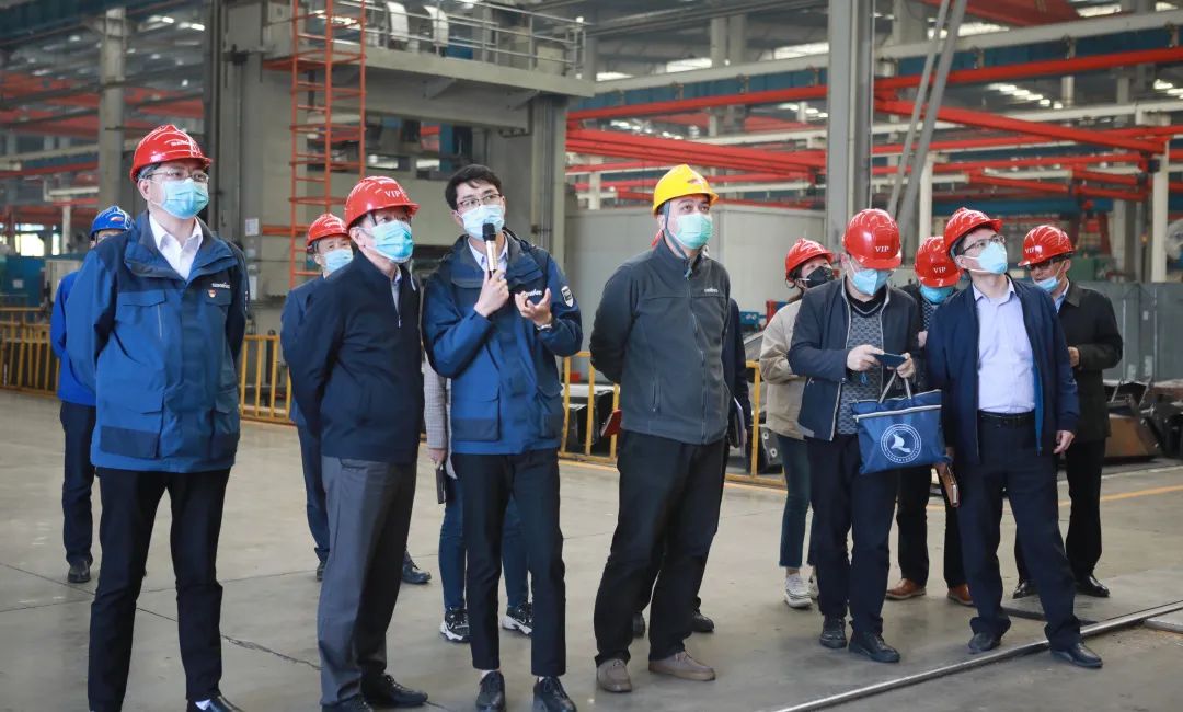 宁夏工信厅副厅长张伟一行调研尊龙凯时ag智能