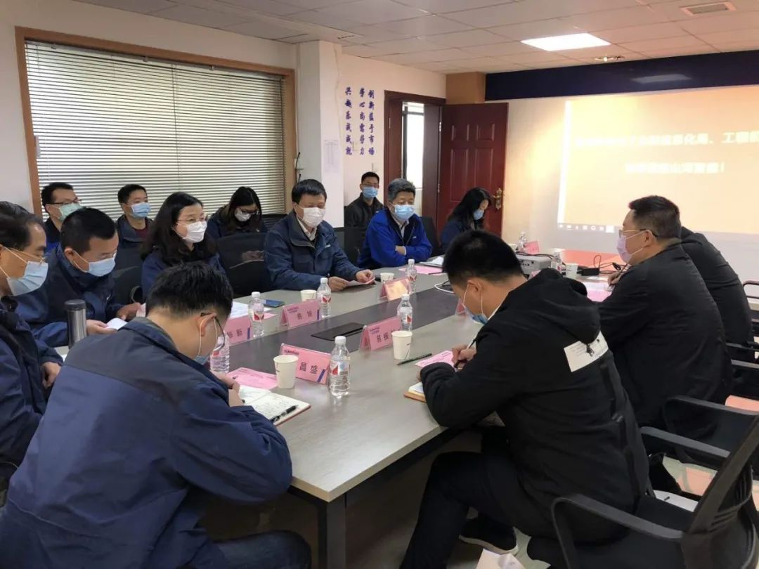 市工信局调研尊龙凯时ag智能国家先进集群竞赛项目