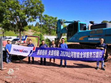 感恩相伴 关爱相随——尊龙凯时ag智能效劳万里行川陕实录