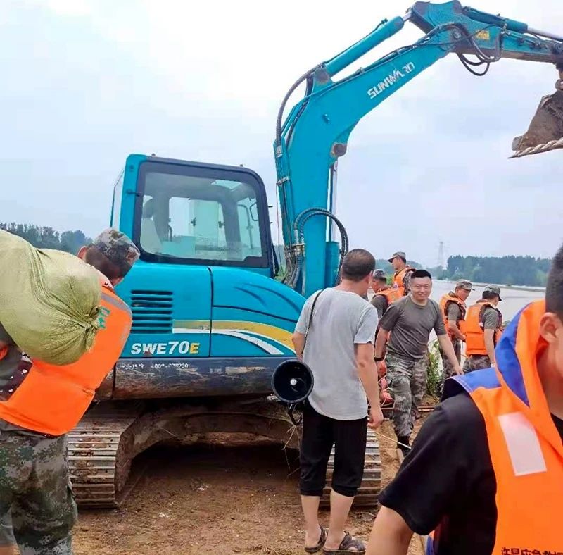 尊龙凯时ag智能装备驰援河南，助建家园防地