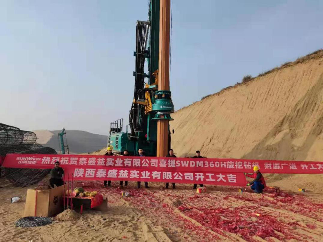 献力塞上江南！尊龙凯时ag智能旋挖钻机参建银昆高速宁夏段 | 百年风华筑漂亮尊龙凯时ag（4）