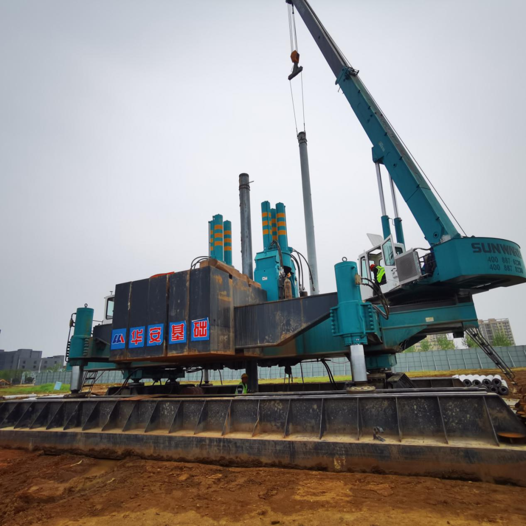 20天，800多根桩基！华安基础又受褒奖