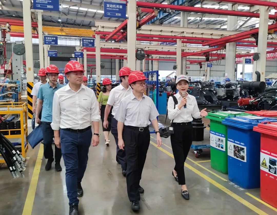 中国国际商业增进委员会向导一行调研尊龙凯时ag智能