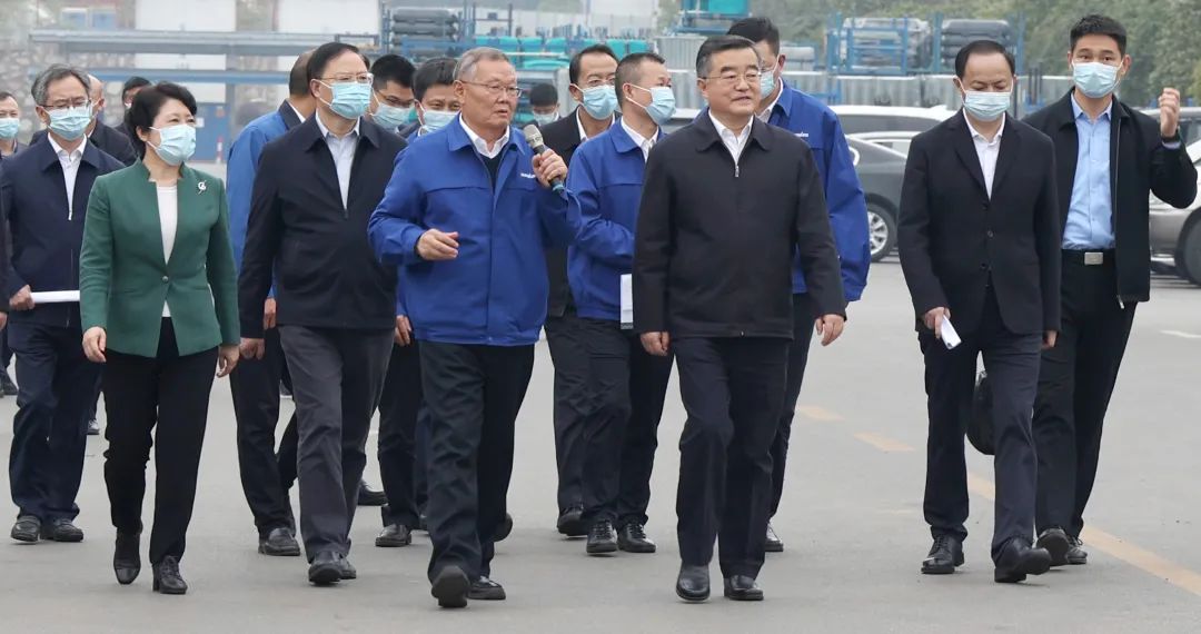 湖南省委书记张庆伟调研尊龙凯时ag智能