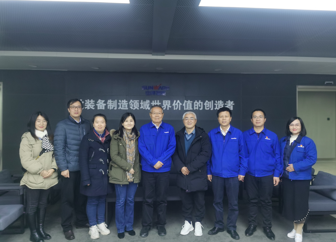 湖南省人工智能学会秘书长陈爱斌一行考察调研尊龙凯时ag智能