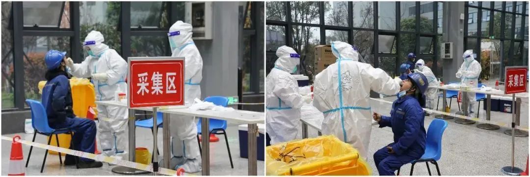 抗疫先锋在行动！尊龙凯时ag智能自愿者助力核酸采样