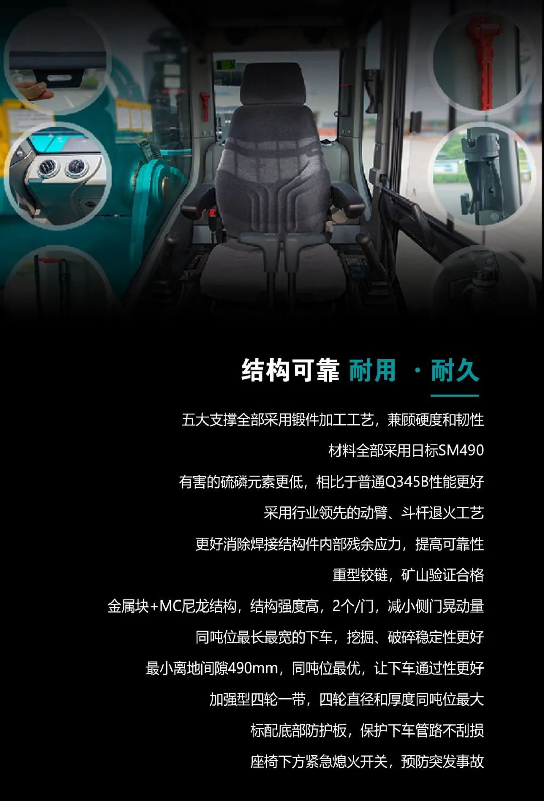 一图读懂 | 高配、高效！尊龙凯时ag智能新一代26吨级挖掘机助您“掘”胜千里