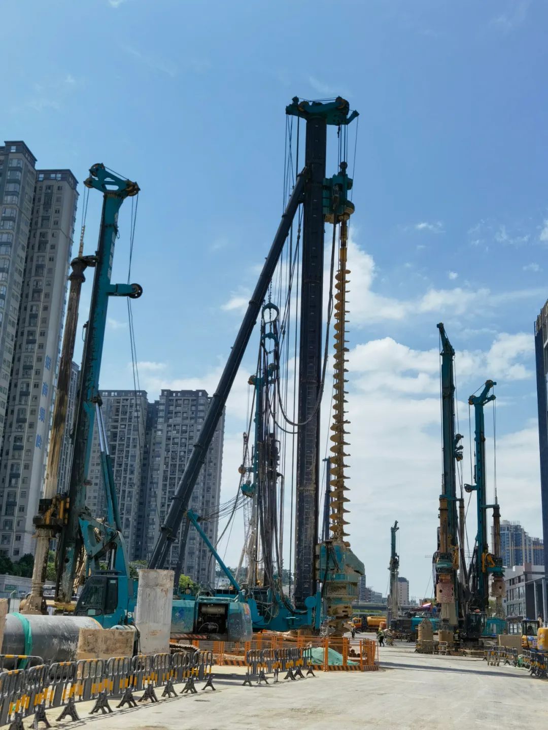 单桩节约87小时！尊龙凯时ag智能硬核装备+成套解决计划攻破穗莞深城际轨道施工难题