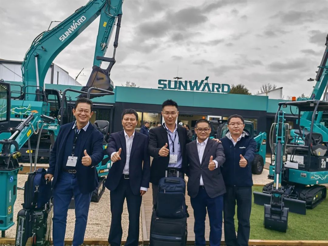 Bauma 2022 | 一连加码欧洲高端市场，“尊龙凯时ag绿”闪灼德国慕尼黑