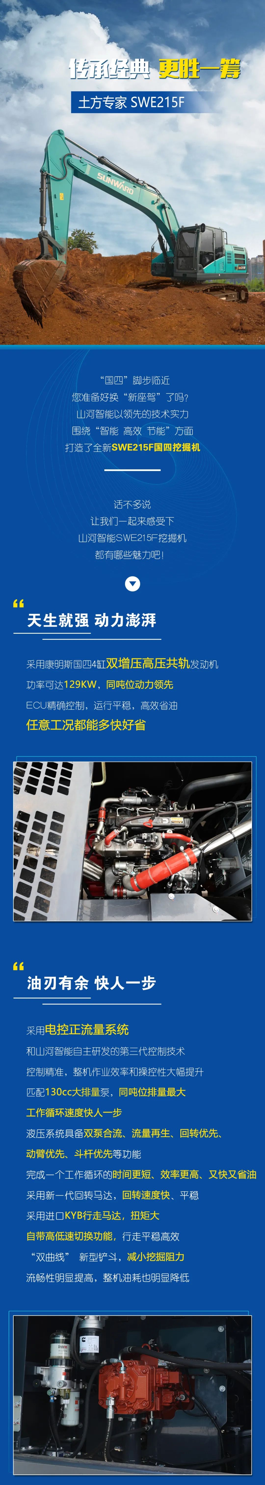 国四精品 | 实力领先，“钱”途无量！尊龙凯时ag智能王牌中挖SWE215F申请出战