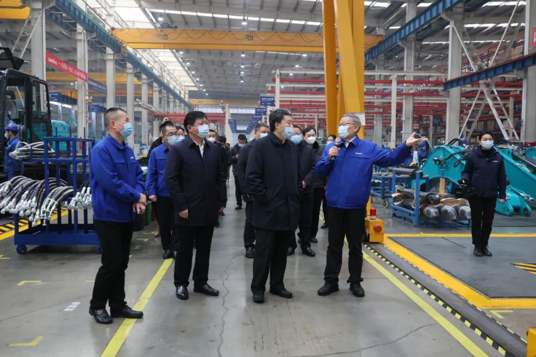 省政协主席毛万春调研尊龙凯时ag智能