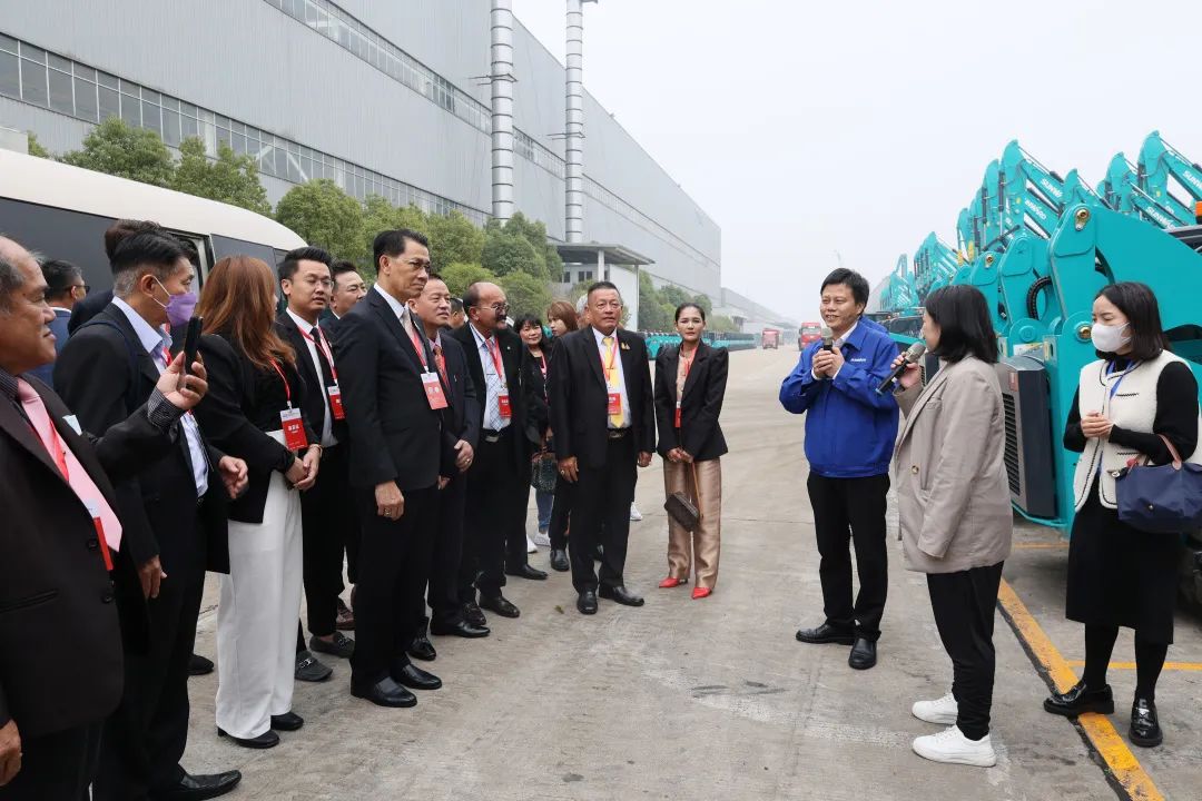 泰国代表团到访尊龙凯时ag智能