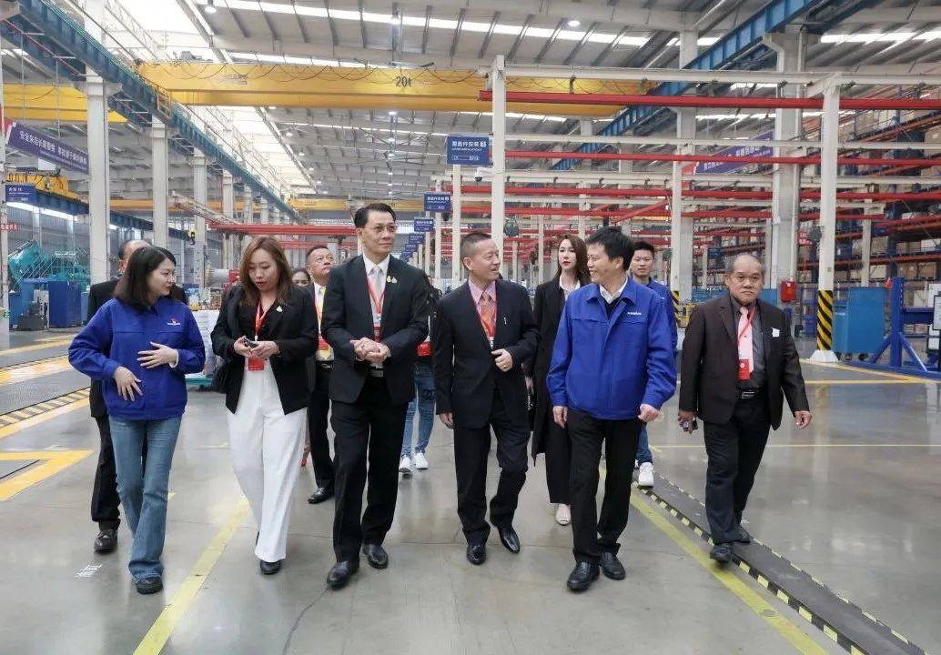 泰国代表团到访尊龙凯时ag智能