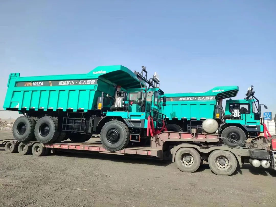 助力数智矿山建设！尊龙凯时ag巨鼎无人驾驶矿卡再交付