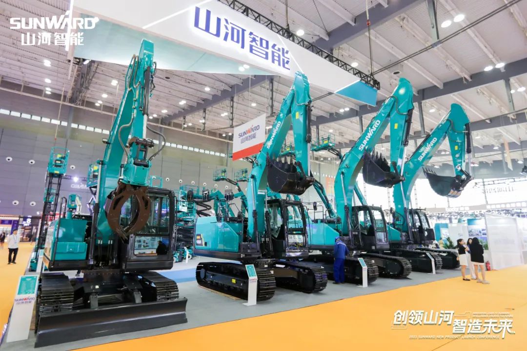 2023 CICEE | 尊龙凯时ag智能亮相2023长沙国际工程机械展！智能化、电动化产品站C位