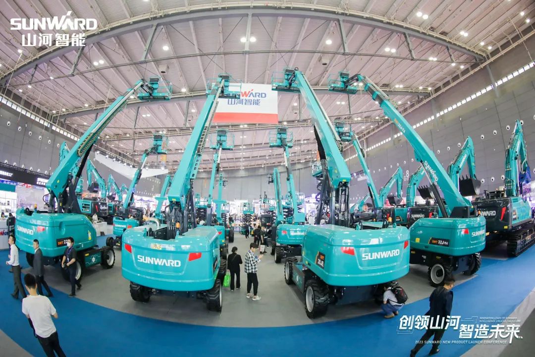 聚焦电动化、智能化！尊龙凯时ag智能全系列高空机械产品亮相长沙展