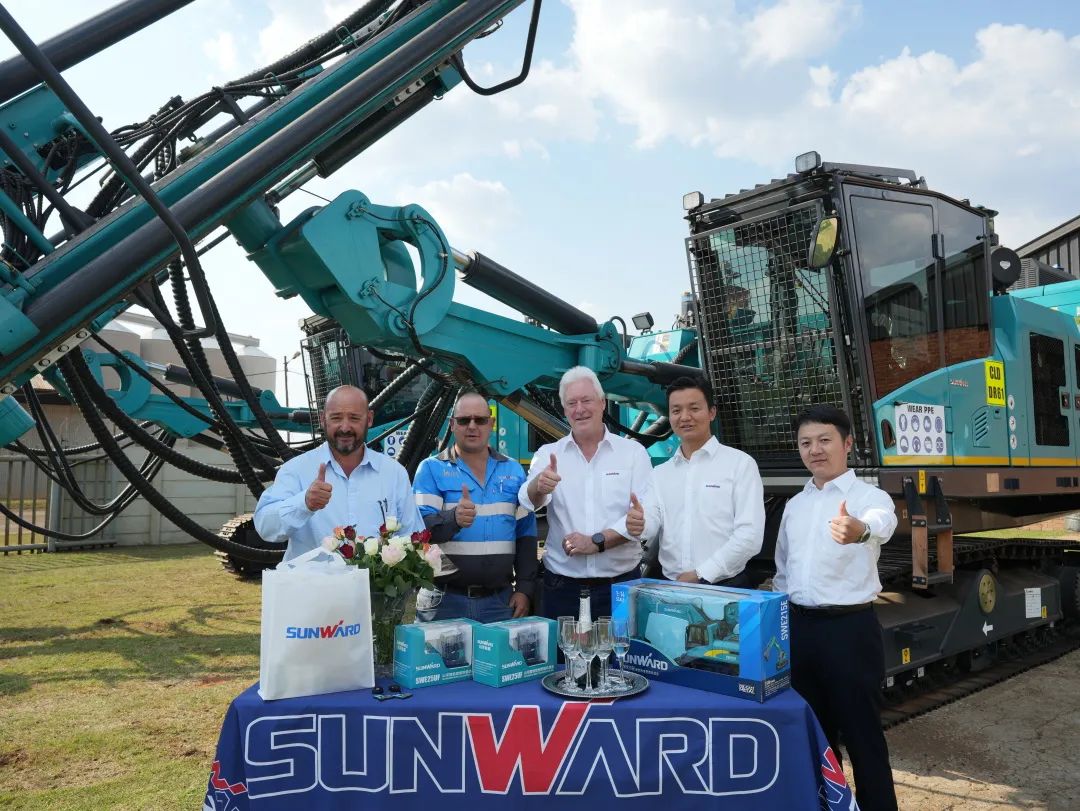 上岸南非，尊龙凯时ag智能新型凿岩利器交付客户