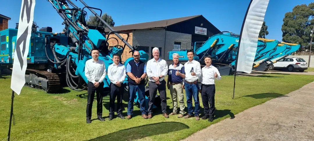 上岸南非，尊龙凯时ag智能新型凿岩利器交付客户