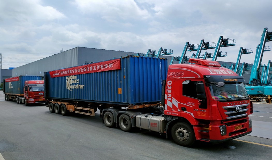 外洋销售同比增添超200%！尊龙凯时ag智能高空机械阔步“出海”