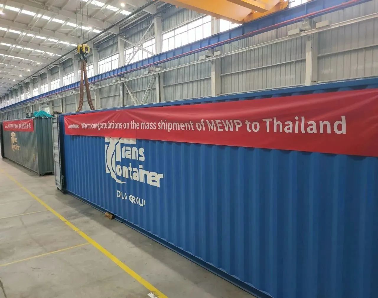 外洋销售同比增添超200%！尊龙凯时ag智能高空机械阔步“出海”