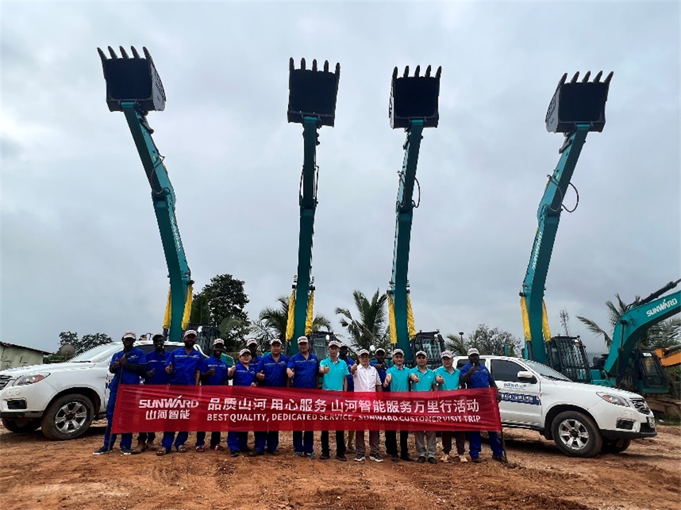 品质尊龙凯时ag，专心折务！尊龙凯时ag智能效劳万里行活动走进非洲加纳