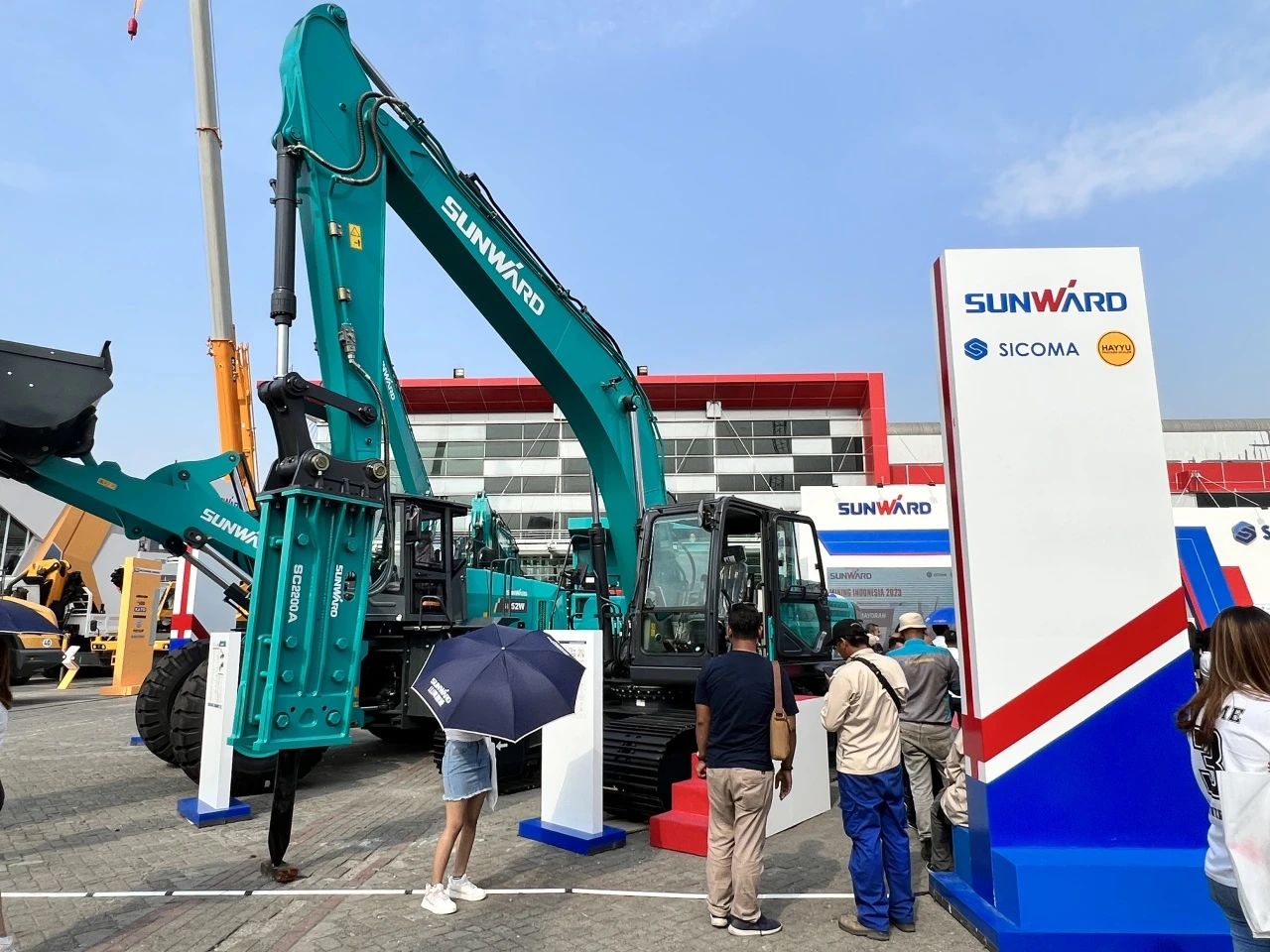 深耕细作，逆势增添！尊龙凯时ag智能艳服亮相印尼雅加达矿业展