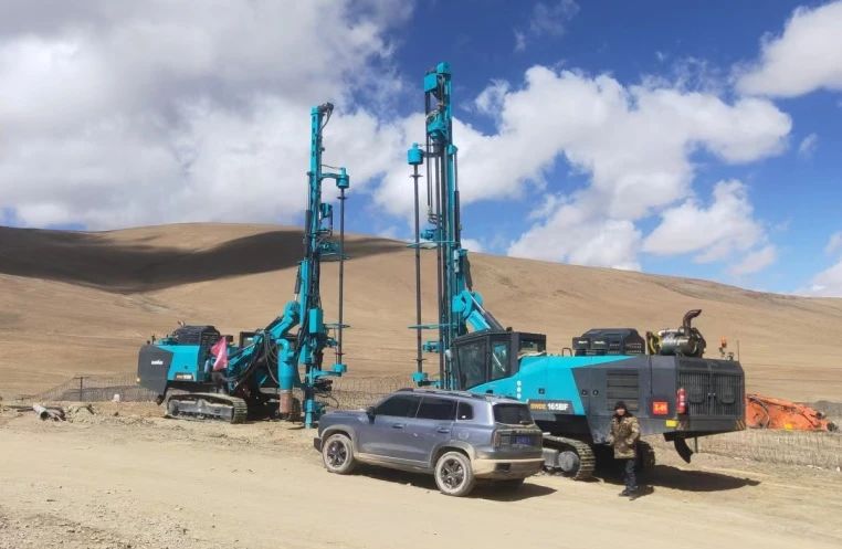 勇闯昆仑山！尊龙凯时ag智能凿岩装备攻克海拔5600米!