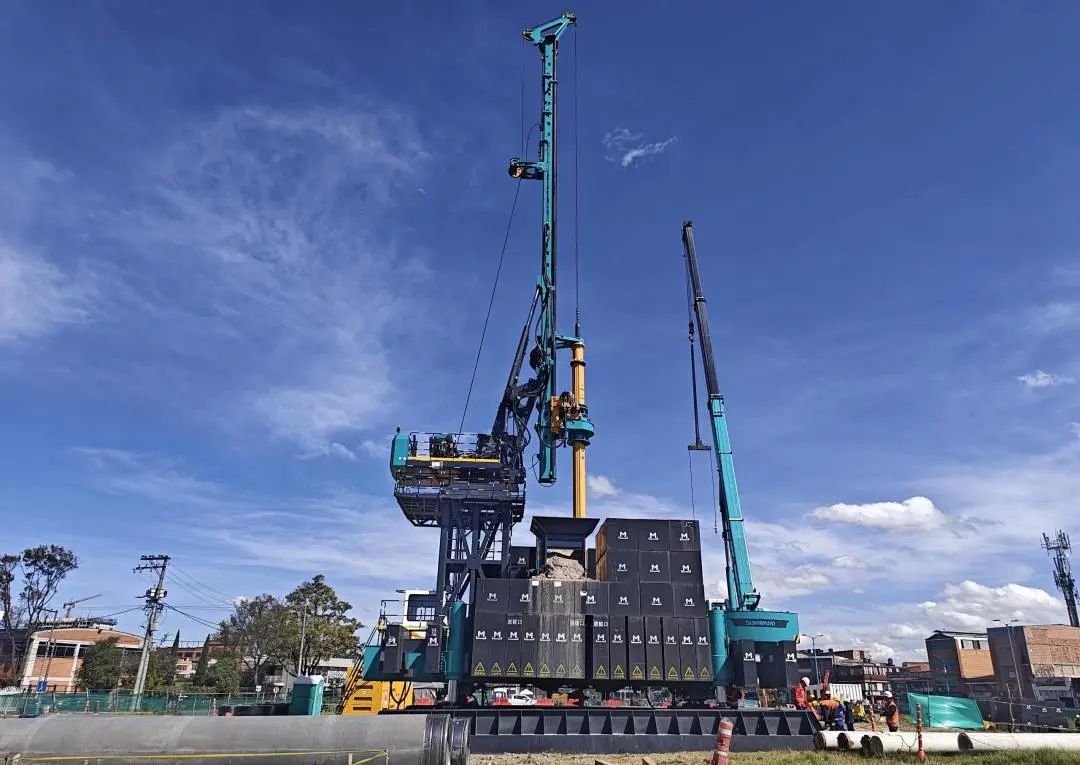 展现“中国制造”硬实力！尊龙凯时ag智能PDP工法钻机助建波哥大地铁项目