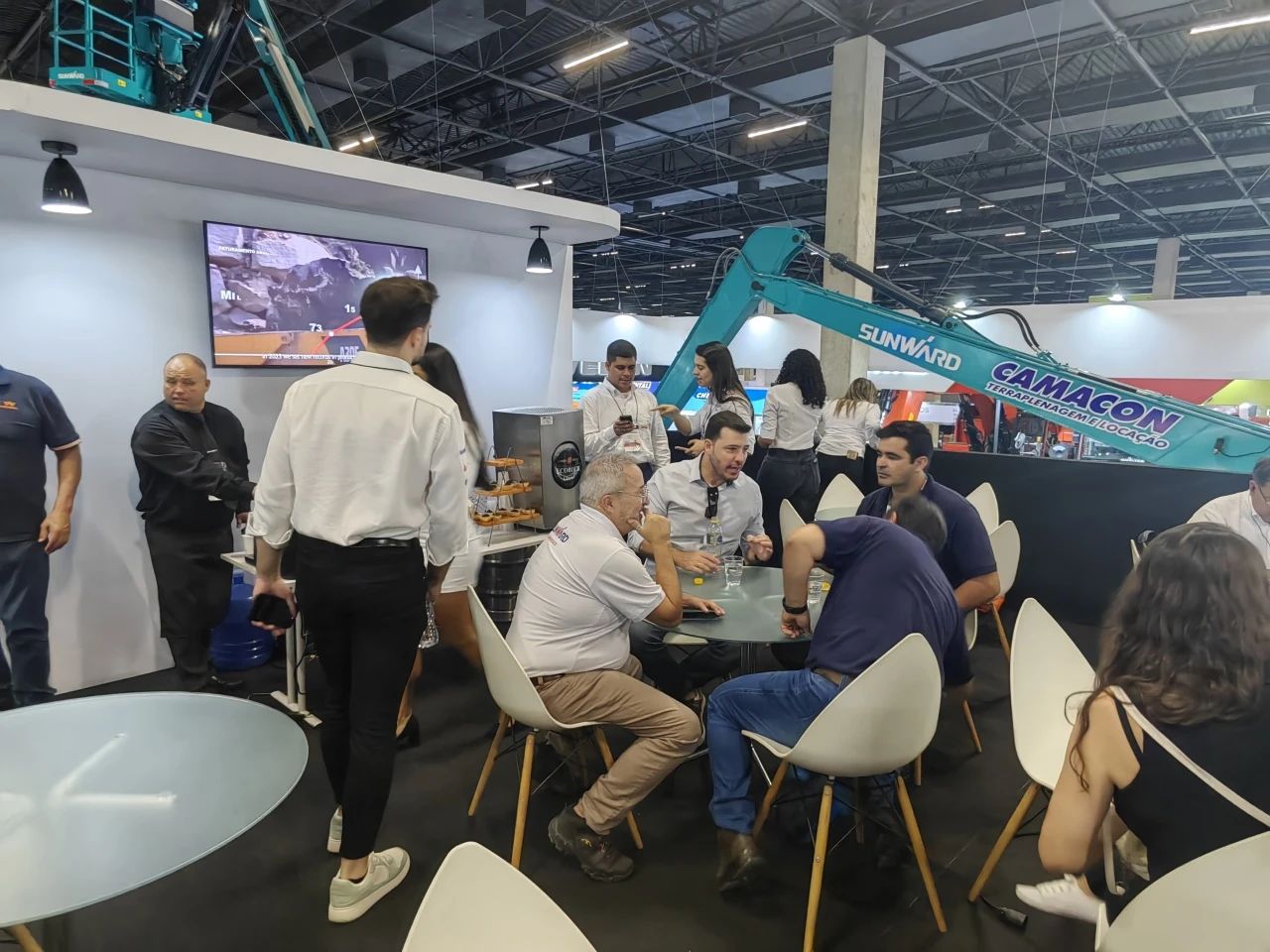 展出装备销售一空！尊龙凯时ag智能亮相2024巴西矿业展览会！