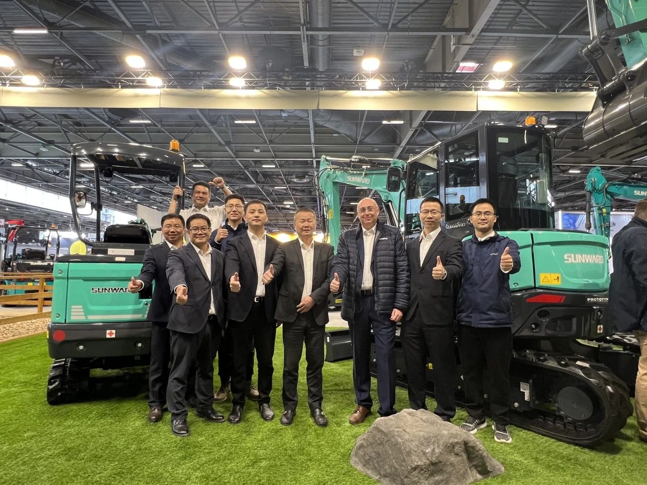 赢战INTERMAT 2024！尊龙凯时ag智能土方机械深耕全球高端市场