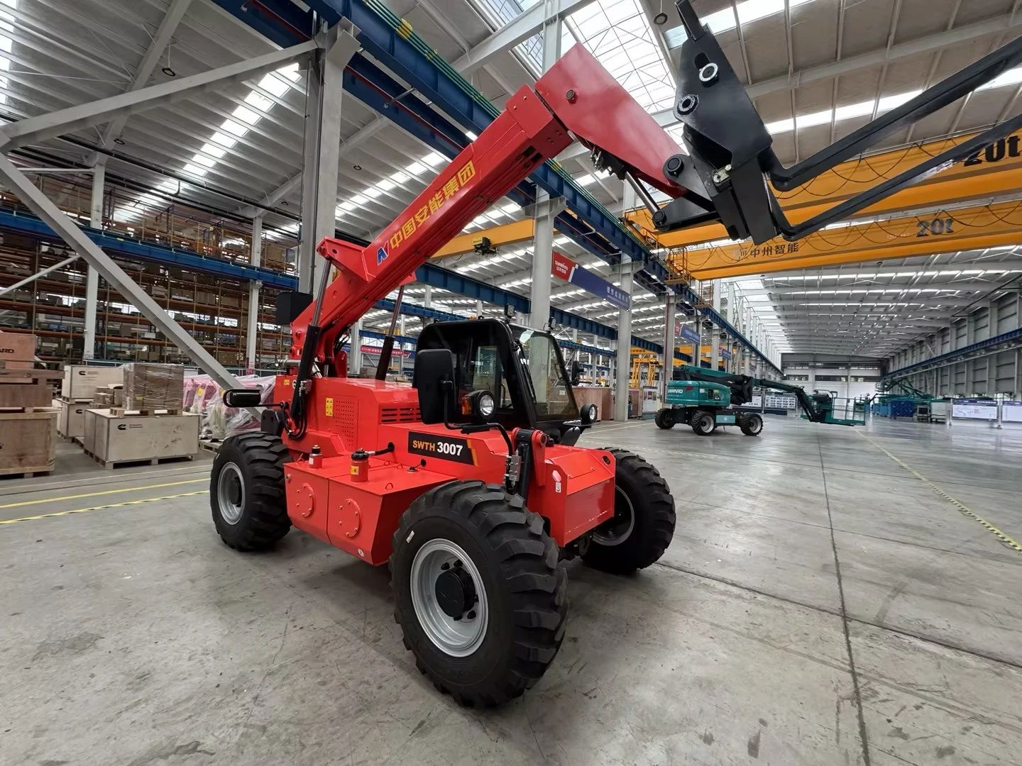 应运而生，“急”速响应！尊龙凯时ag智能伸缩臂叉装车进军应抢救援领域